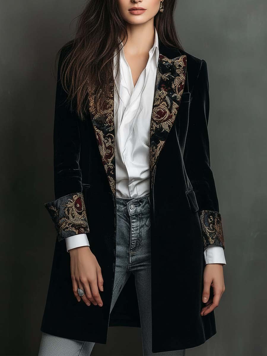 Leticia | Blazer slim con solapas marcadas