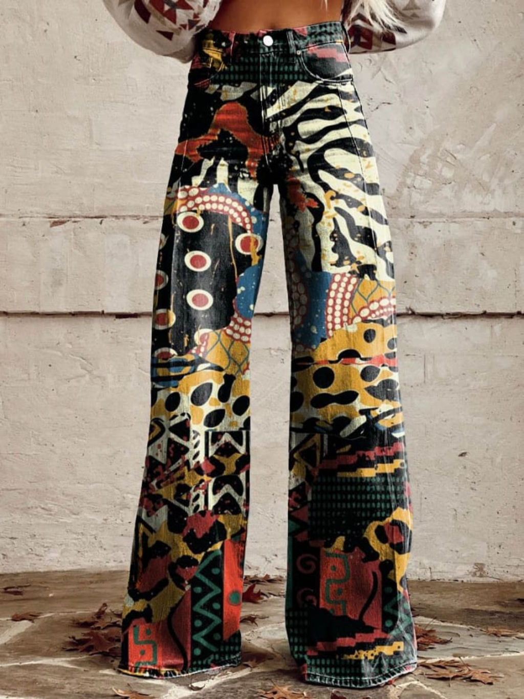 Élodie | Pantalones Amplios Elegantes