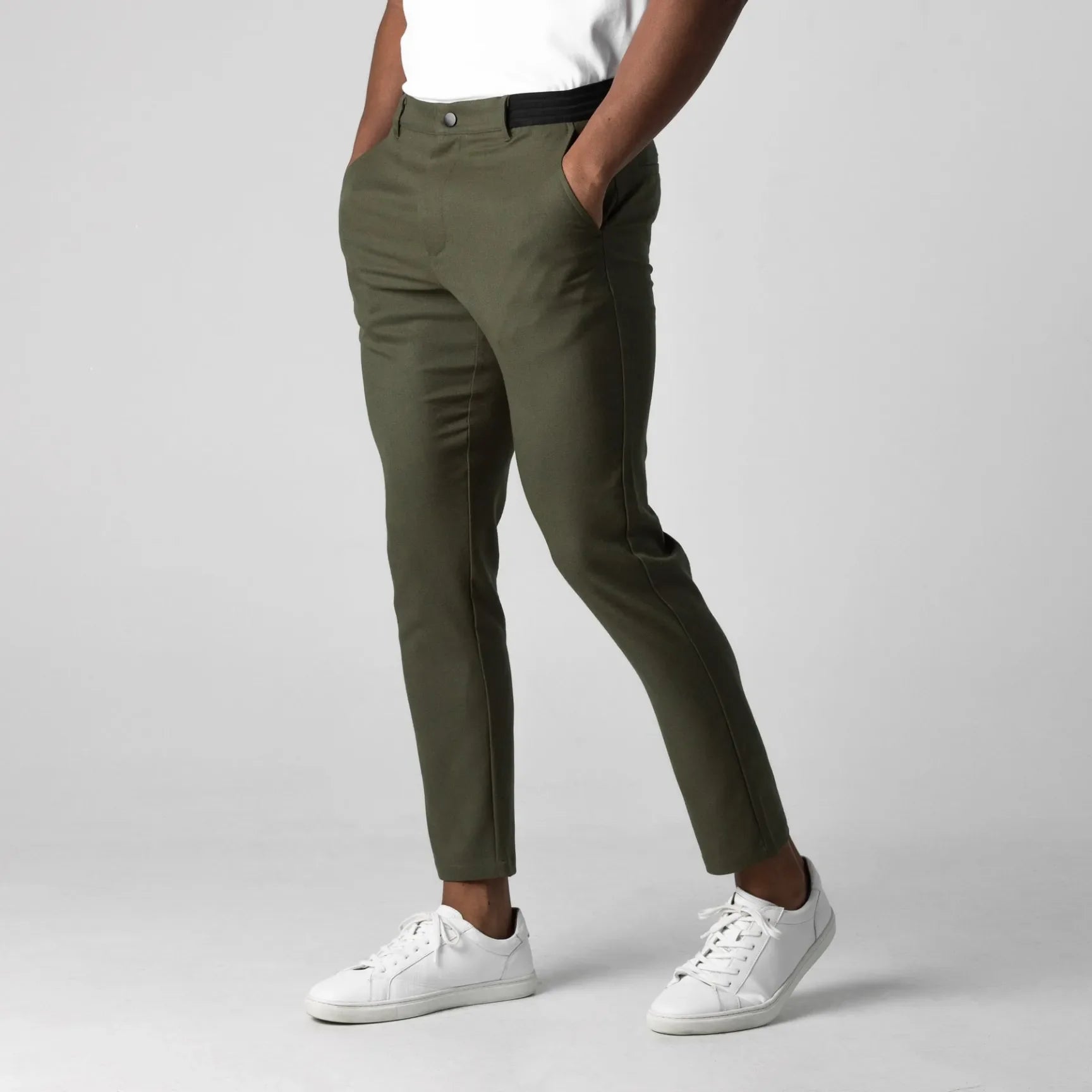 Manuel | Pantalón elástico de algodón