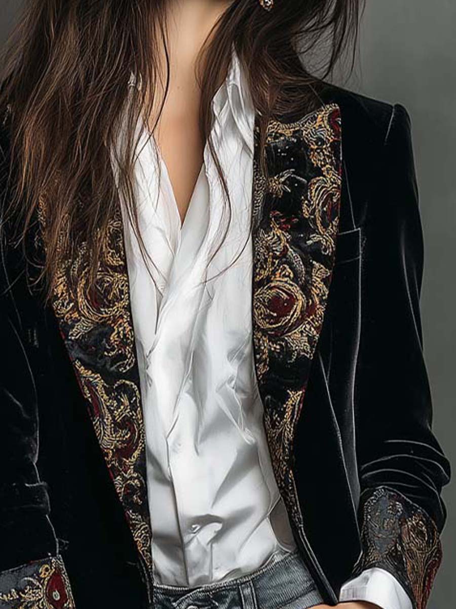Leticia | Blazer slim con solapas marcadas