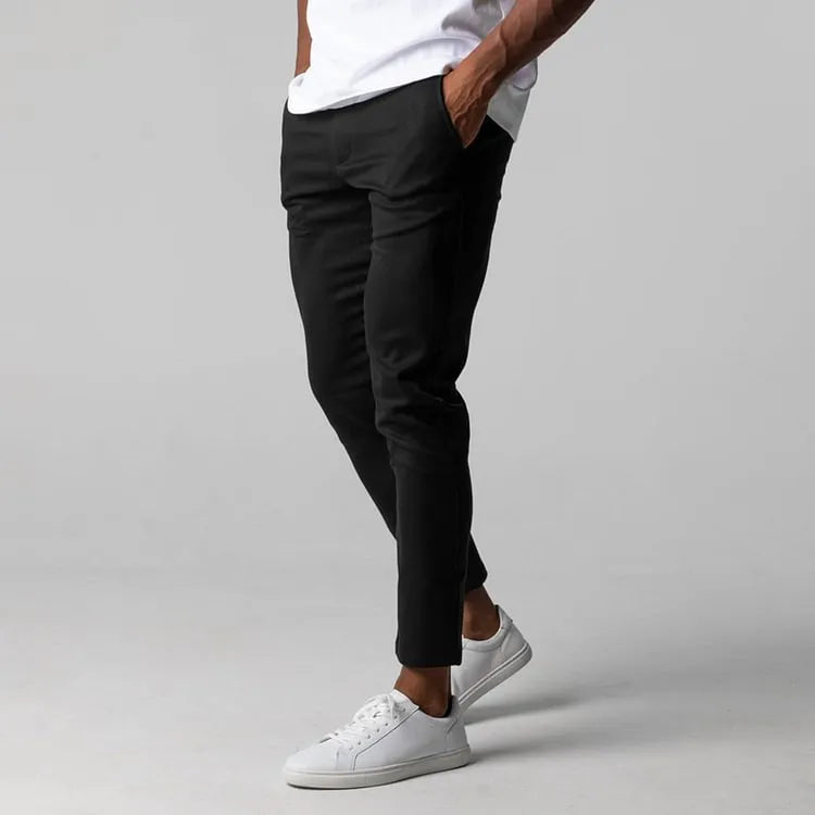 Diego | Pantalón Elástico Negro
