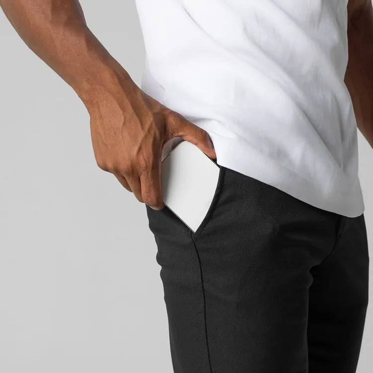 Diego | Pantalón Elástico Negro