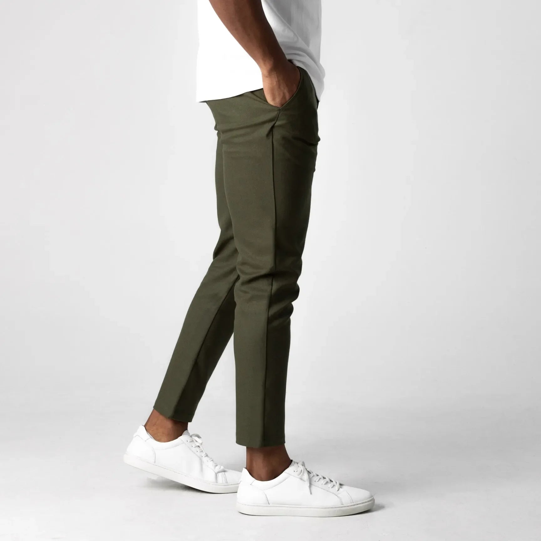 Manuel | Pantalón elástico de algodón