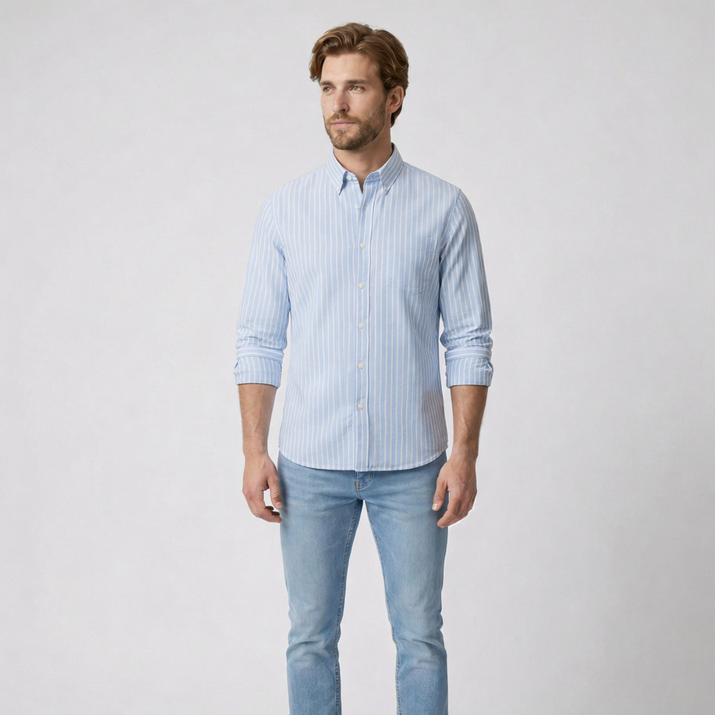 Héctor | Camisa de rayas elegante