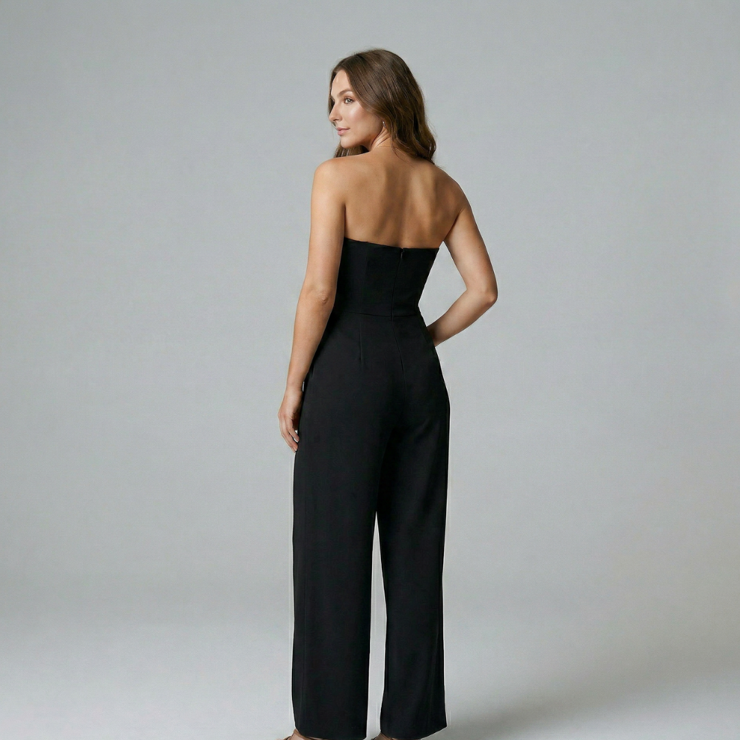 Julia | Mono elegante sin tirantes
