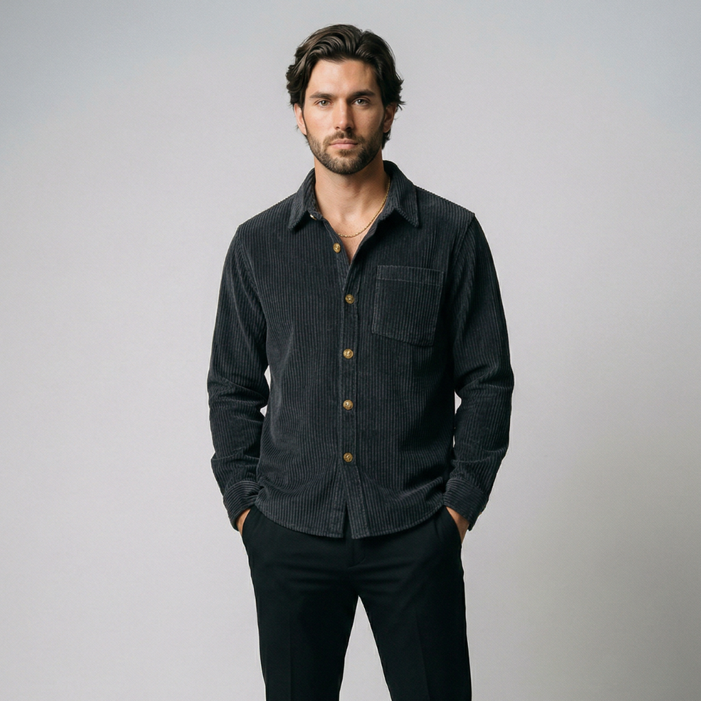 Álvaro | Camisa de pana elegante