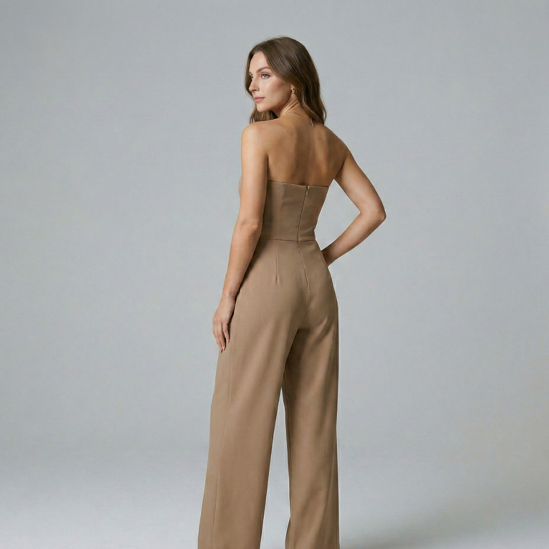 Julia | Mono elegante sin tirantes