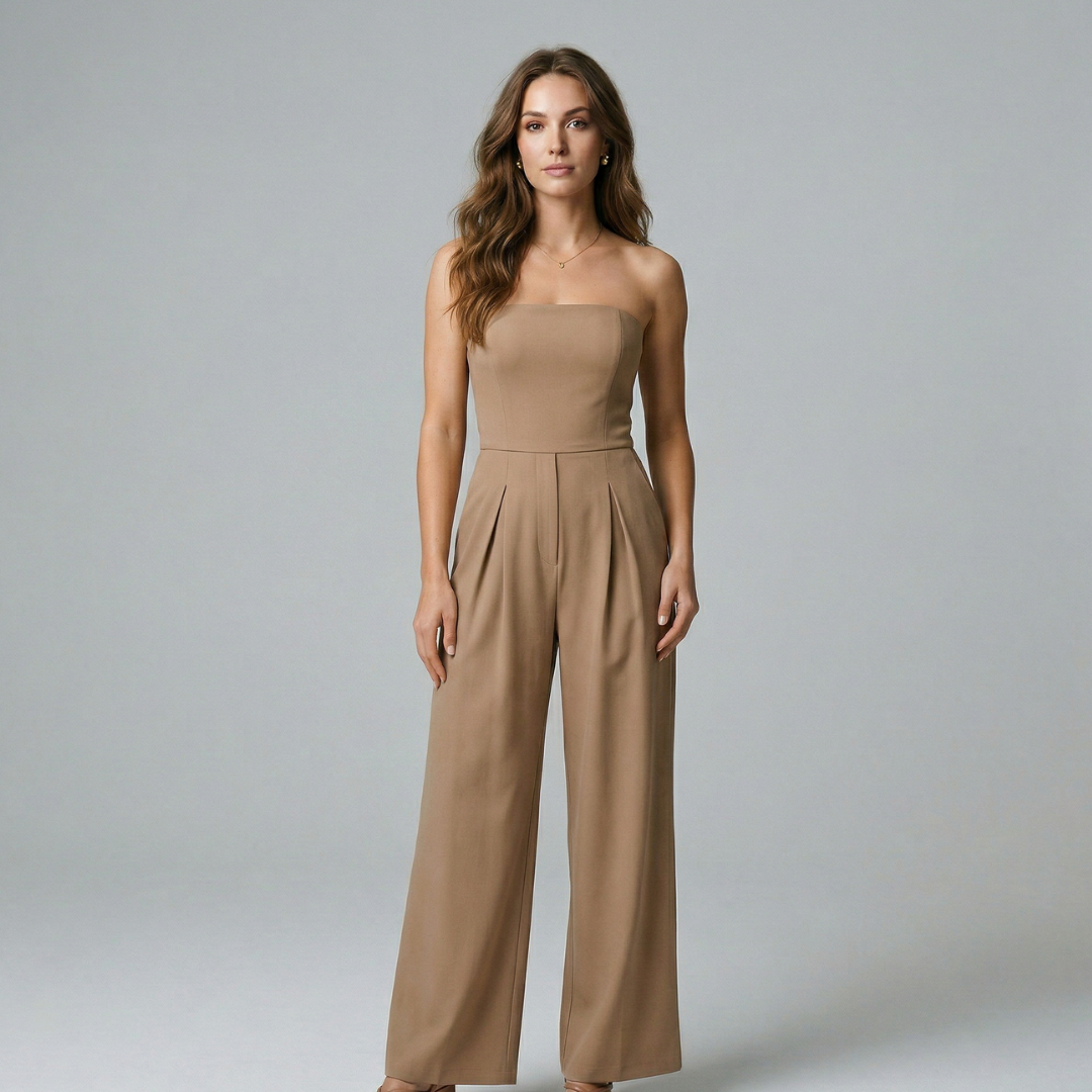 Julia | Mono elegante sin tirantes