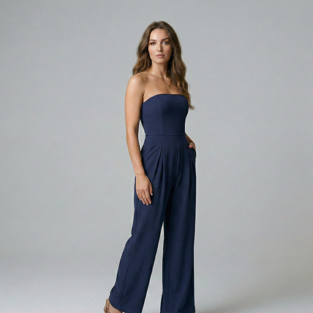 Julia | Mono elegante sin tirantes