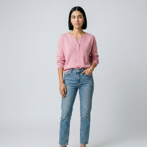 Carla | Suéter suave con detalle de botones