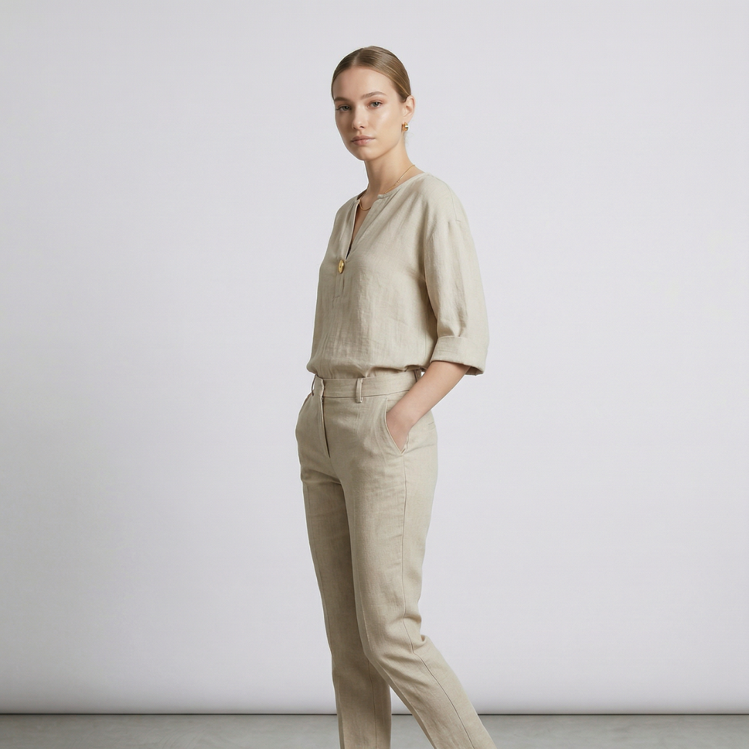 Zamma | Blusa de lino