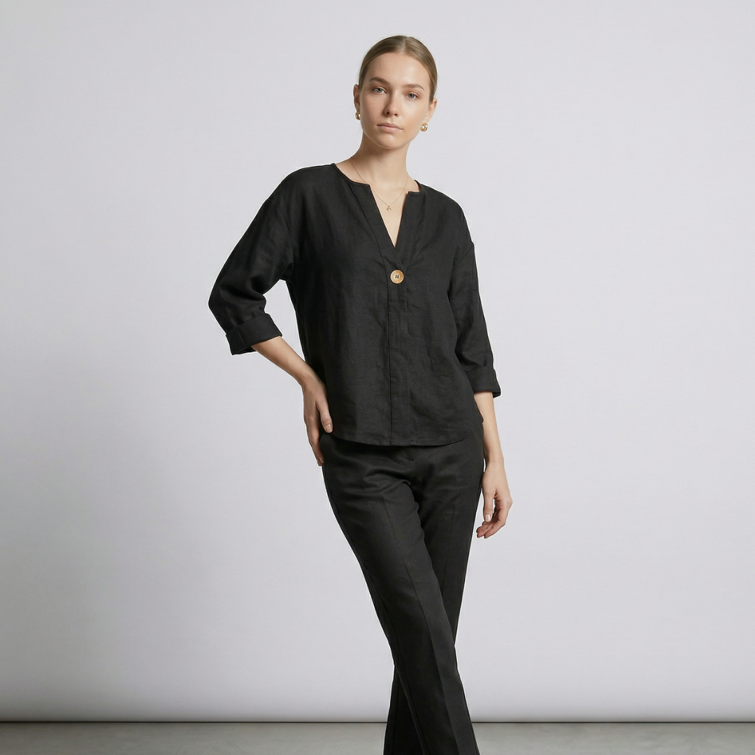 Zamma | Blusa de lino