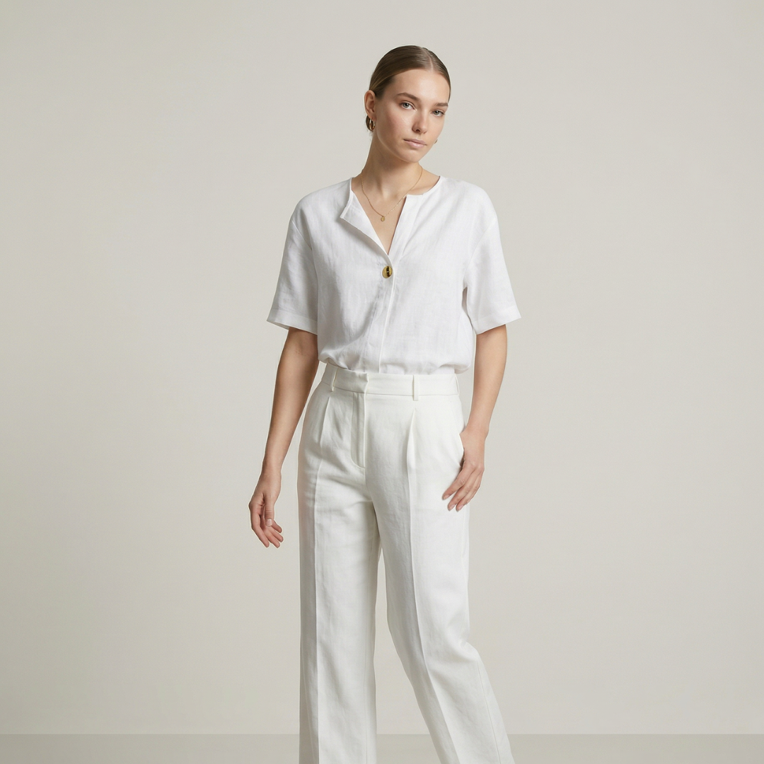 Zamma | Blusa de lino