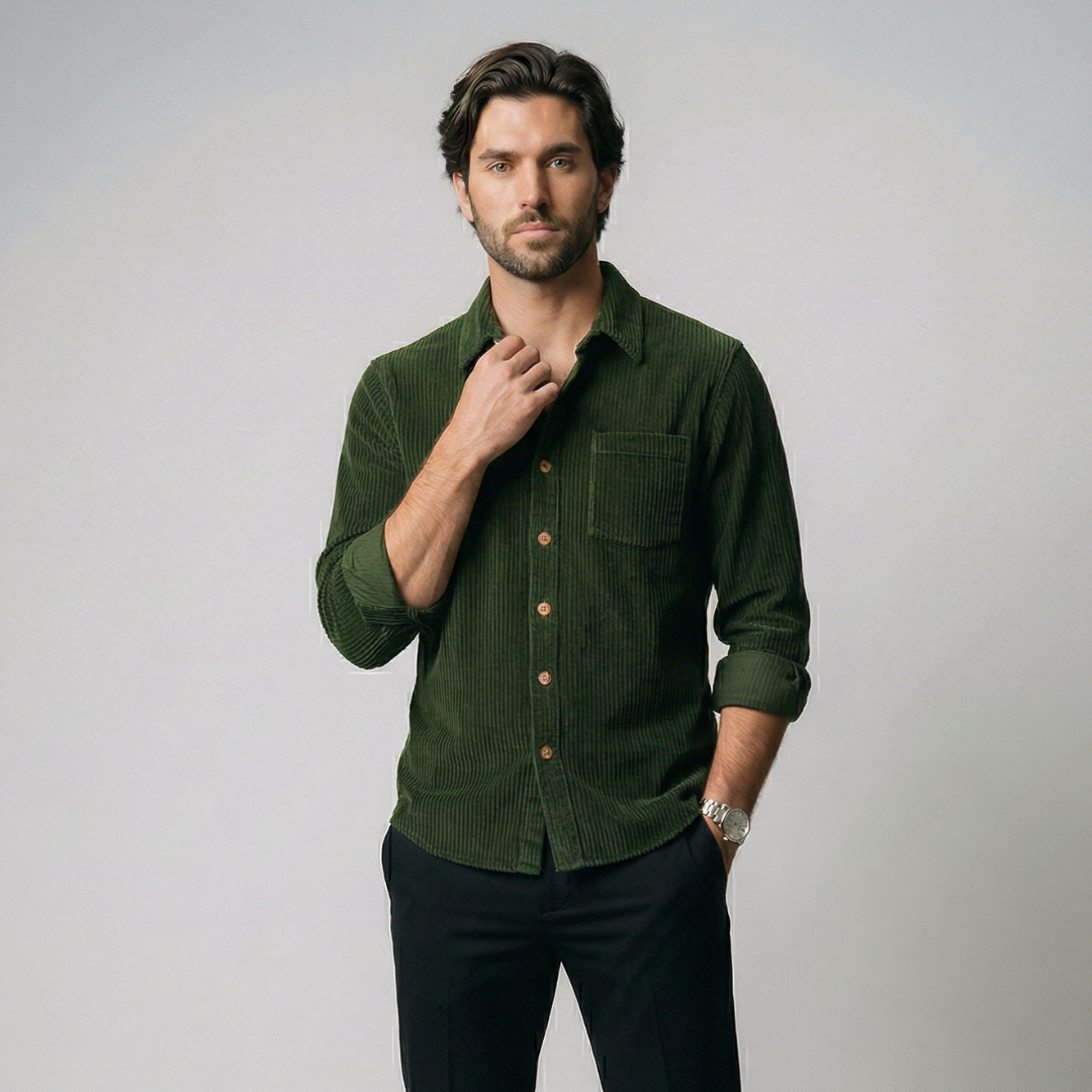 Álvaro | Camisa de pana elegante