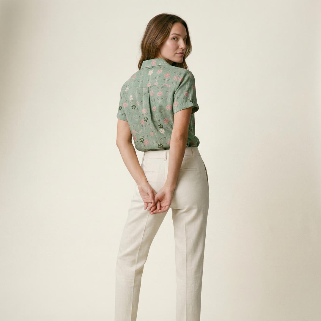 Lina | Blusa De Lino