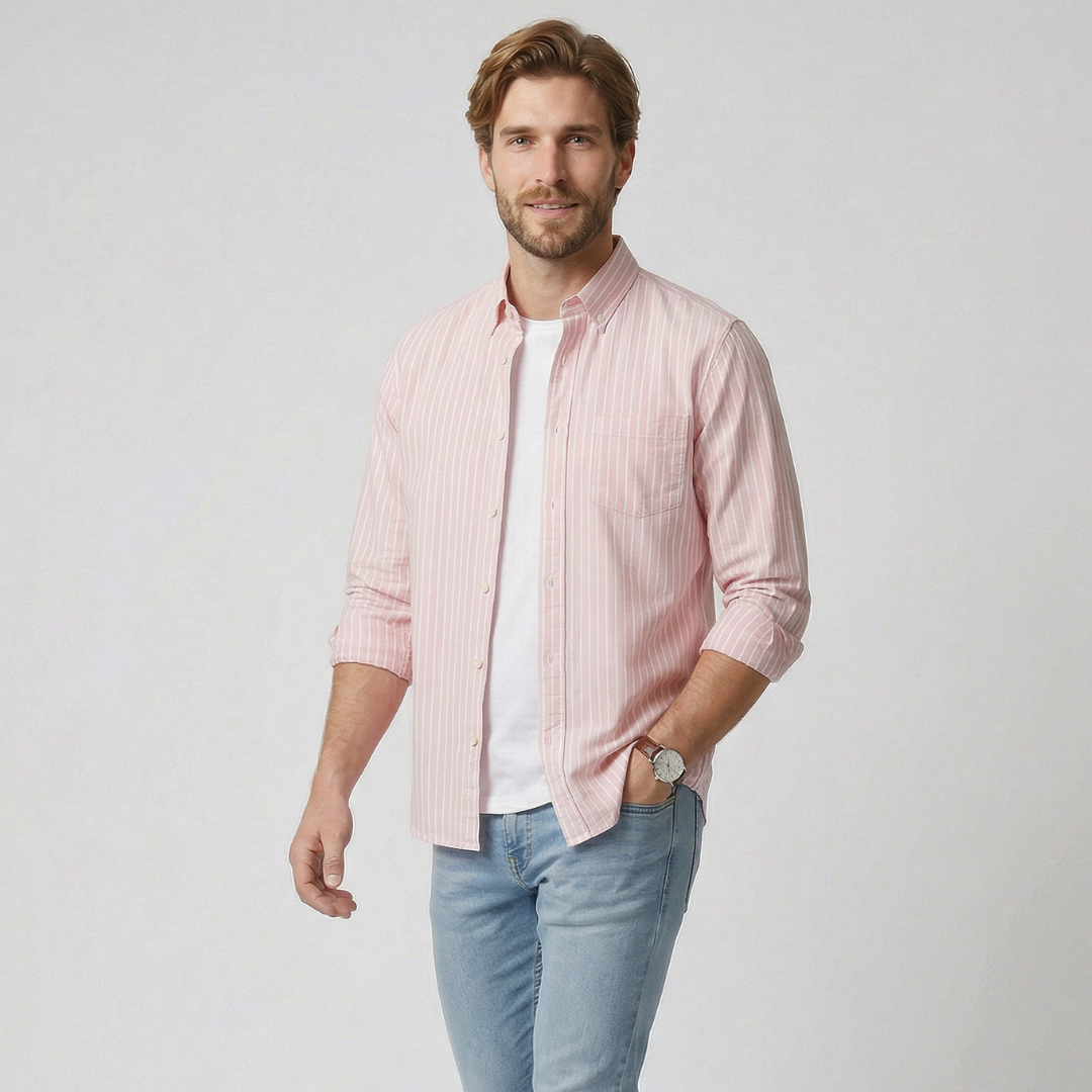 Héctor | Camisa de rayas elegante