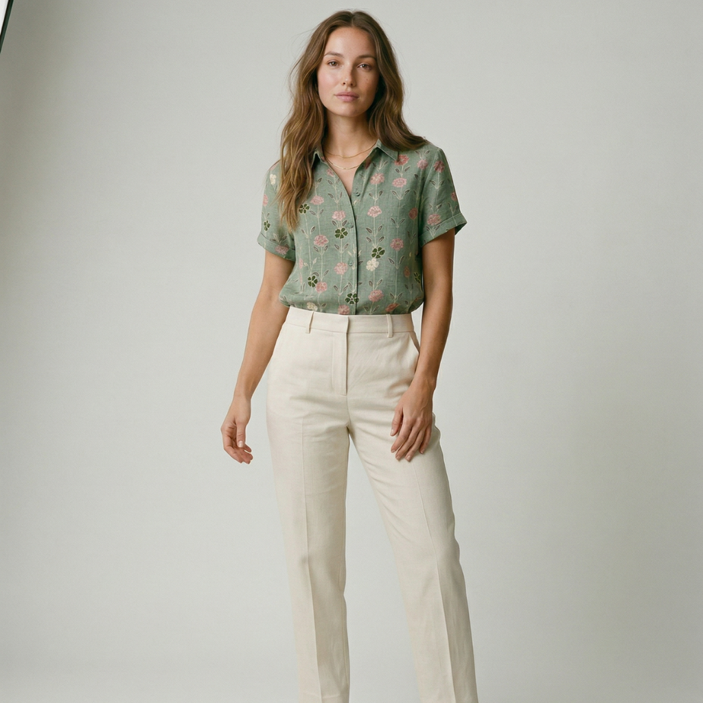 Lina | Blusa De Lino
