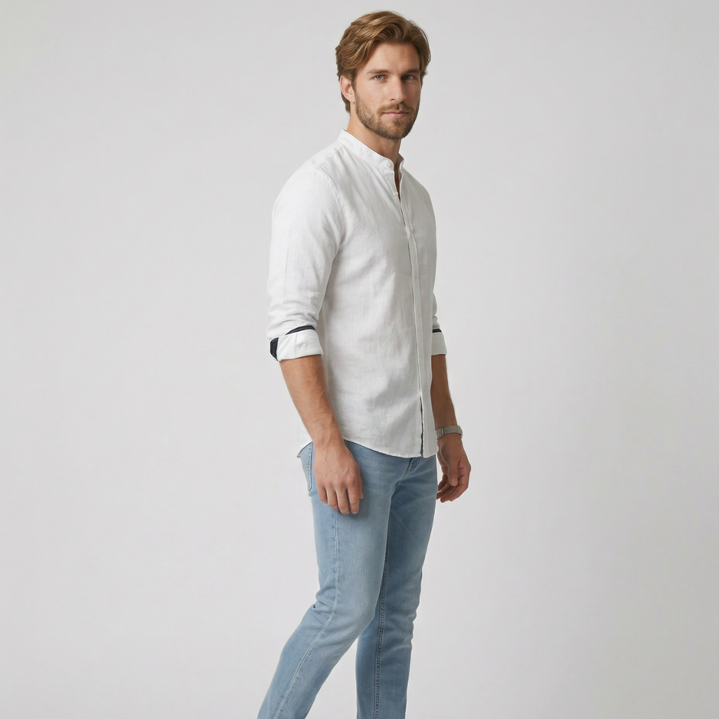 Matías | Camisa de lino de estilo atemporal