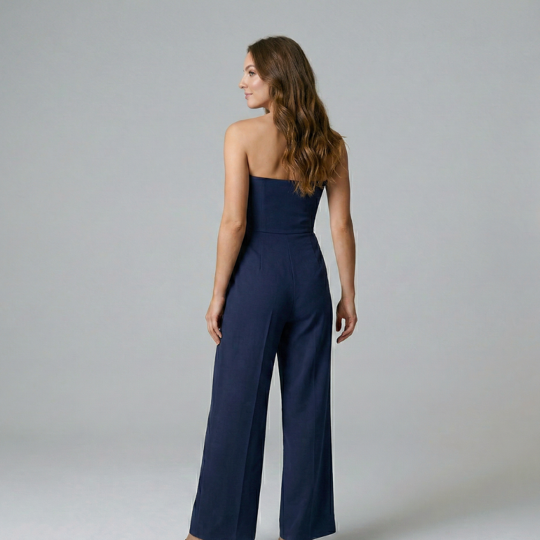 Julia | Mono elegante sin tirantes