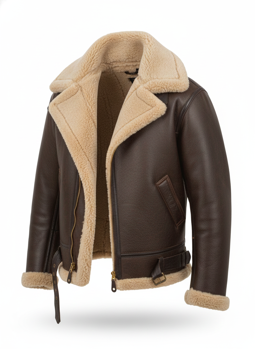 Lucas | Chaqueta vintage con interior cálido