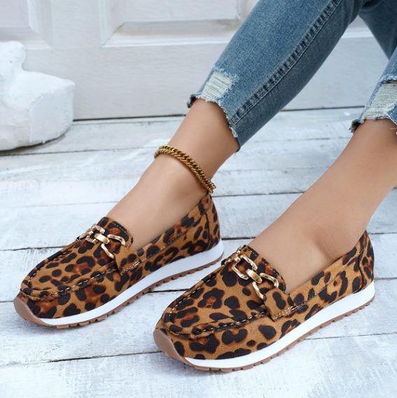Esmeralda | Mocasines de leopardo
