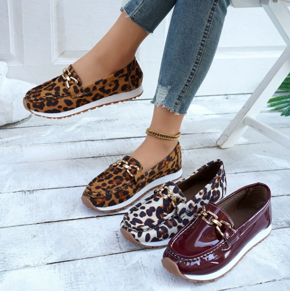 Esmeralda | Mocasines de leopardo