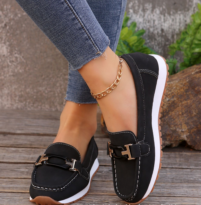 Josefina | Mocasines con cadena