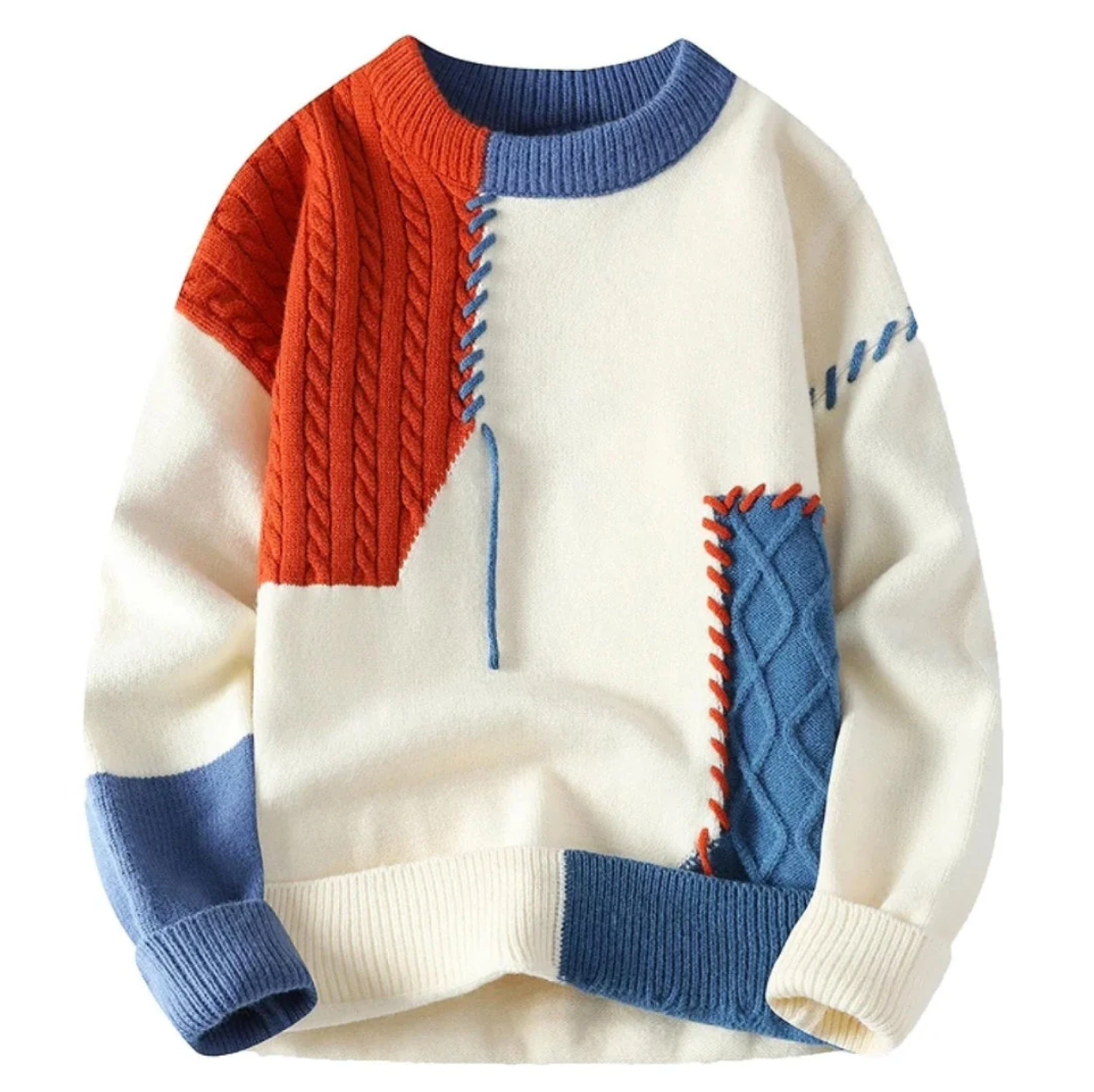 Liam | Jersey de diseño patchwork