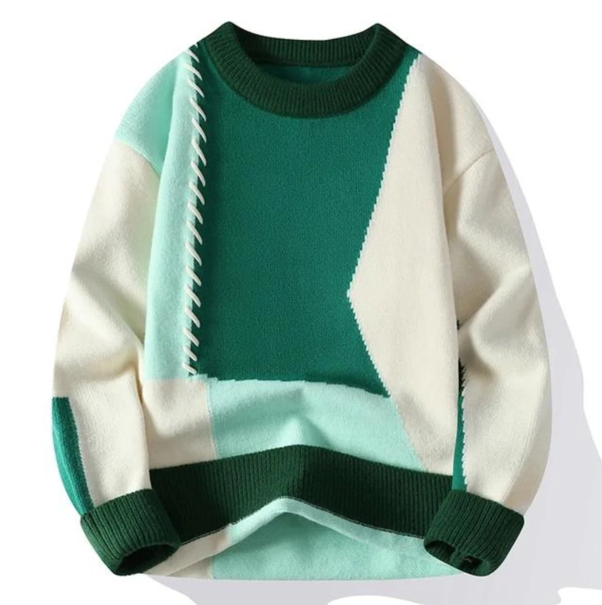 Liam | Jersey de diseño patchwork