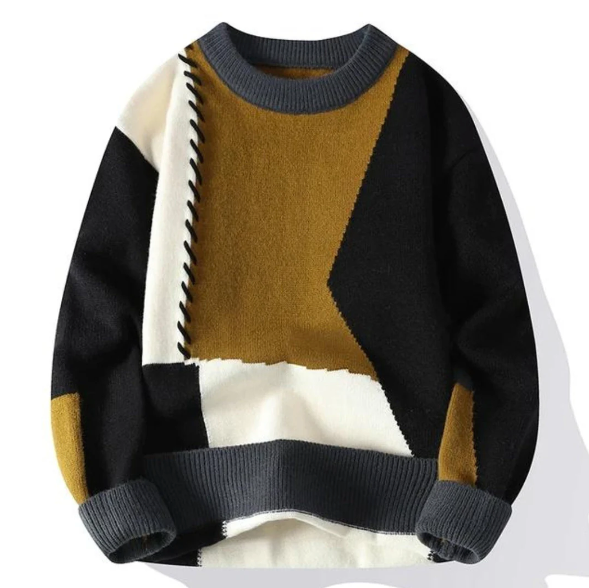 Liam | Jersey de diseño patchwork
