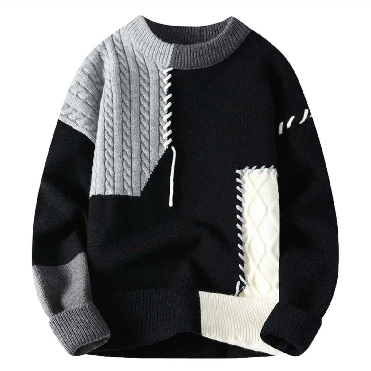 Liam | Jersey de diseño patchwork