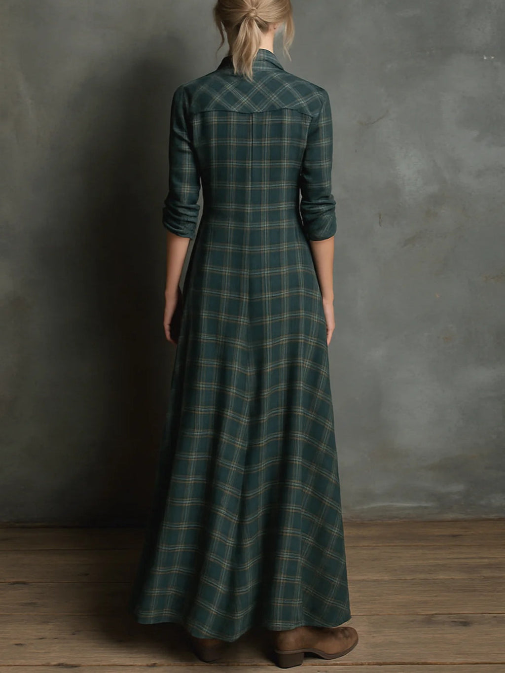 Mariana – Vestido Verde Imperial
