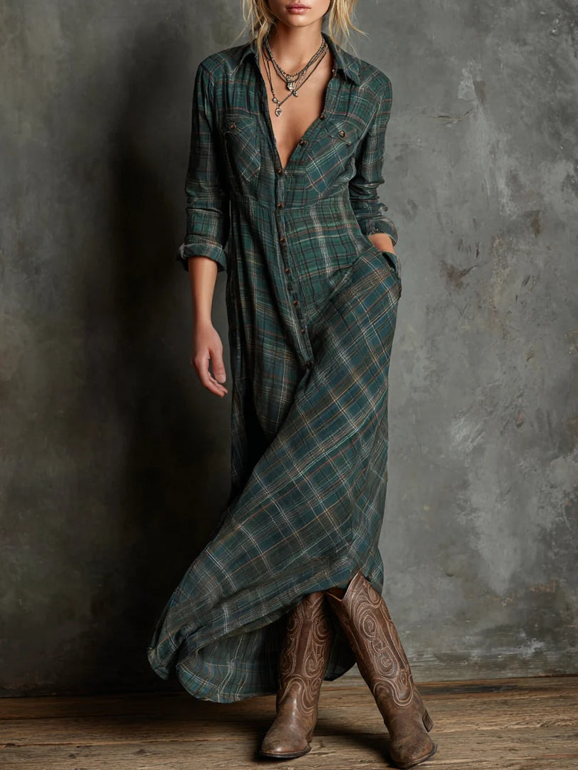 Mariana – Vestido Verde Imperial