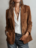 Ofelia | Blazer vintage con pespuntes en contraste