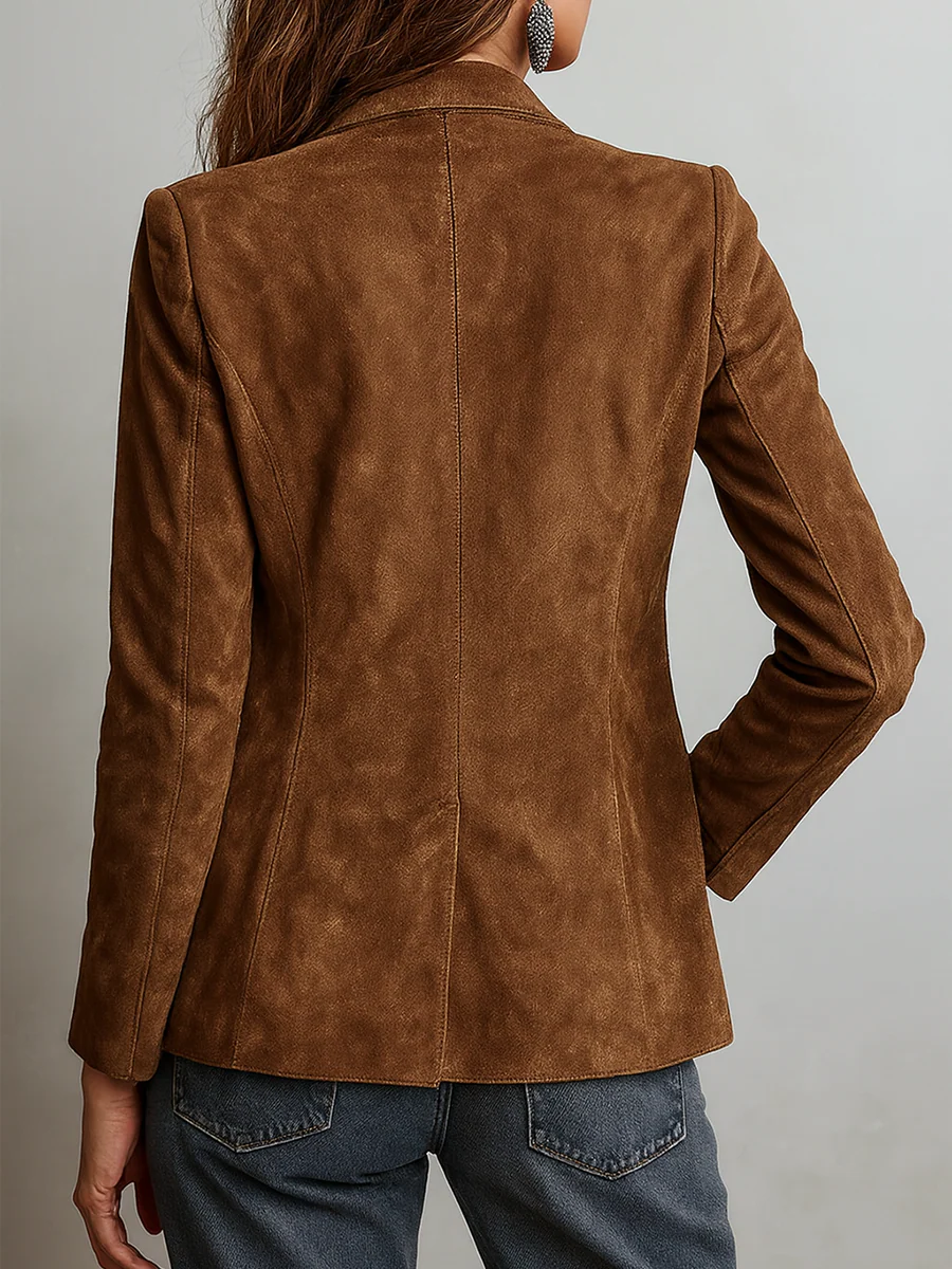 Ofelia | Blazer vintage con pespuntes en contraste