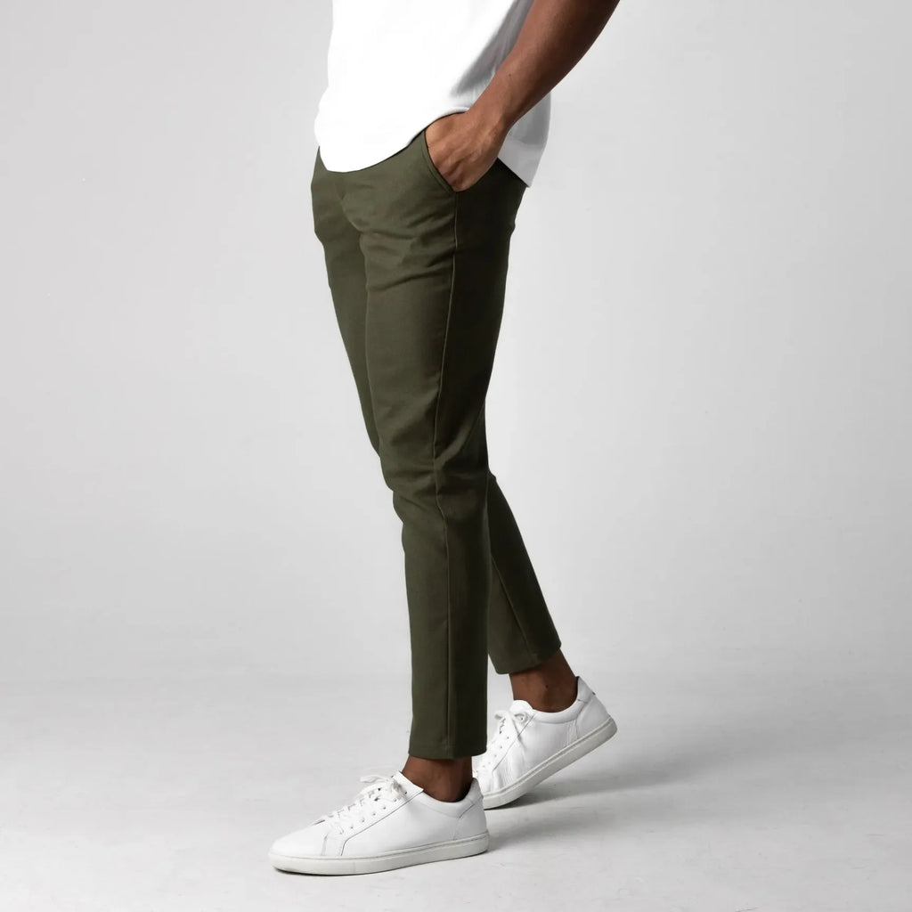 Manuel | Pantalón elástico de algodón