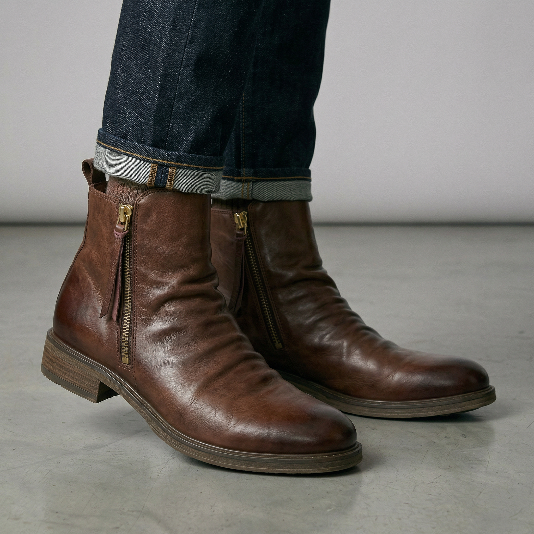 Alejandro | Botas Chelsea de cuero elegante