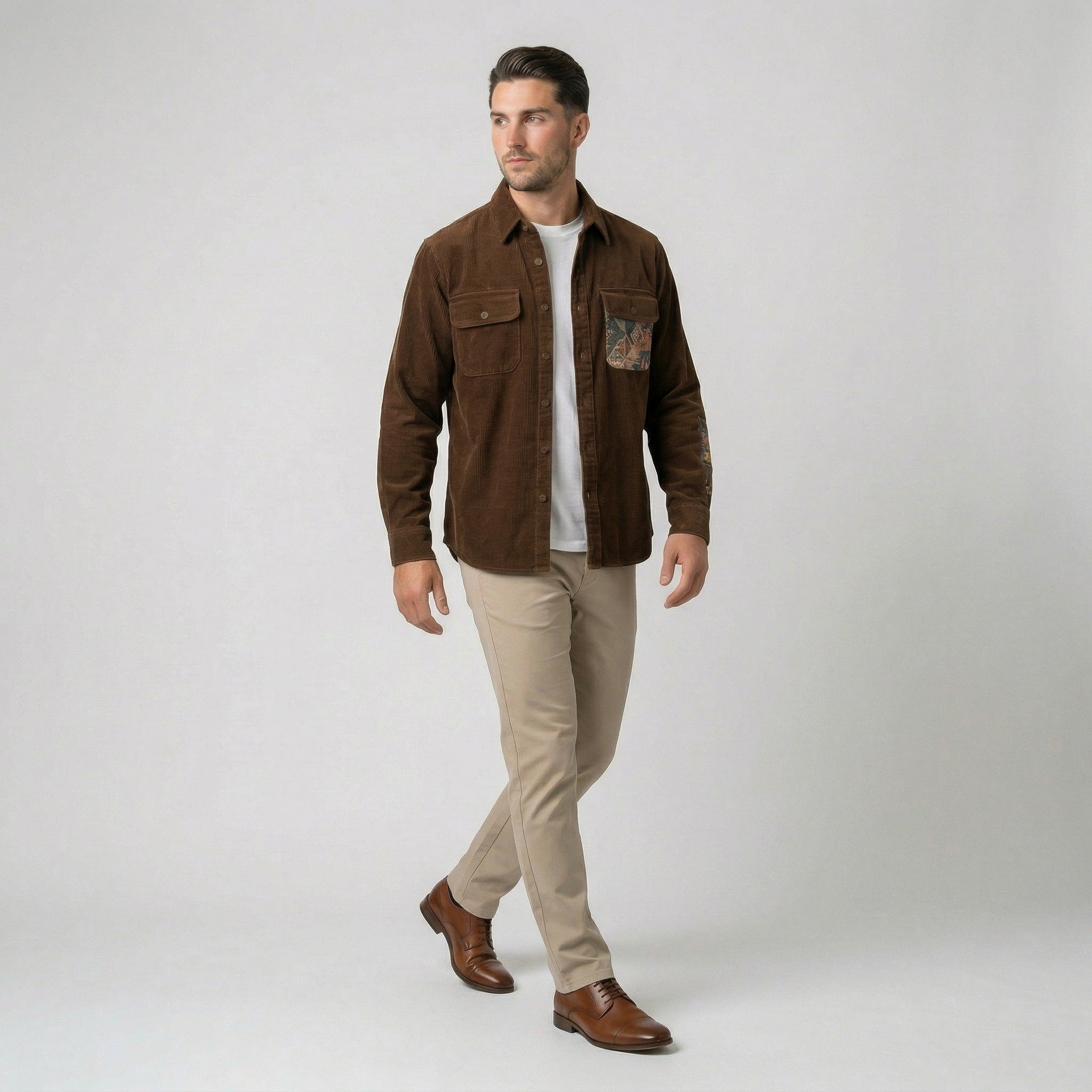Hugo | Sobrecamisa de pana elegante