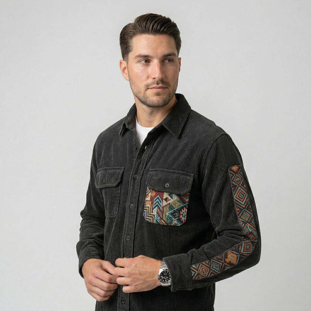 Hugo | Sobrecamisa de pana elegante