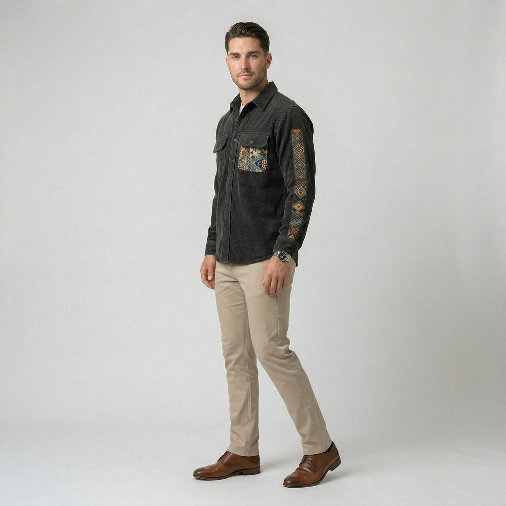 Hugo | Sobrecamisa de pana elegante