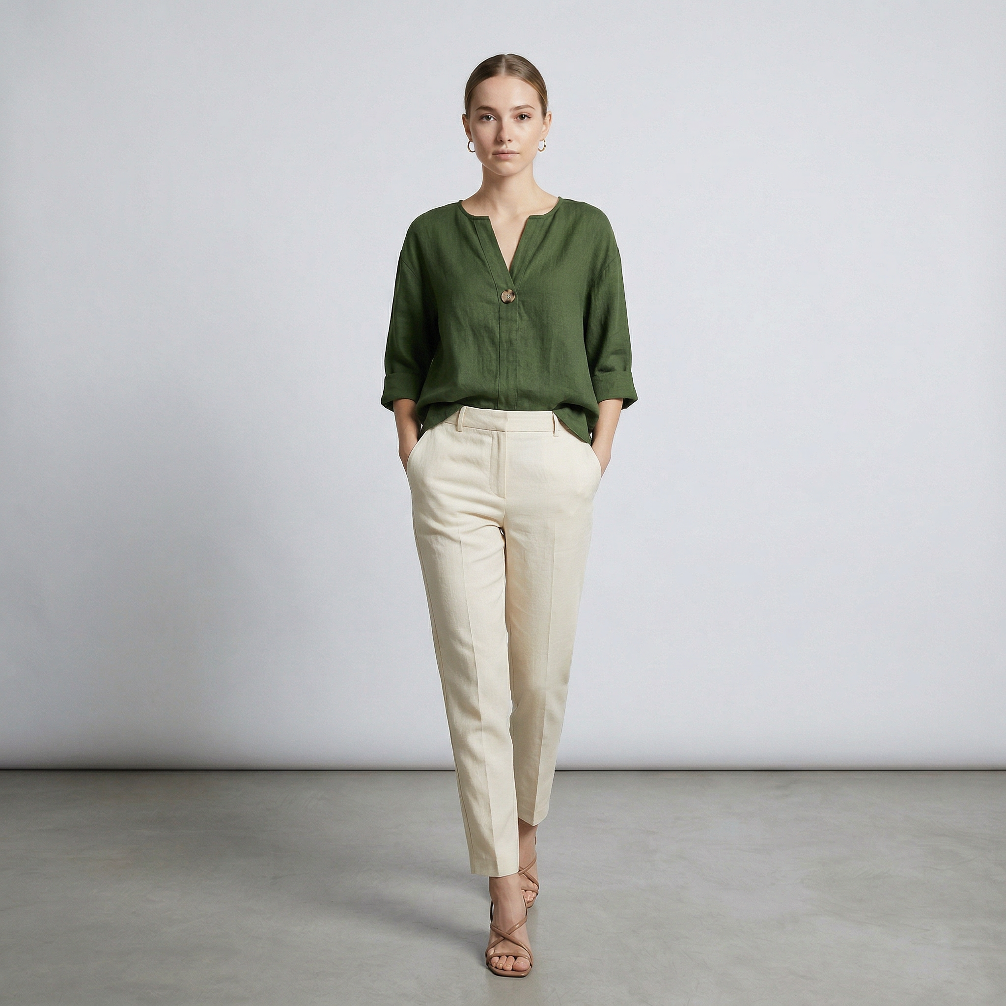 Zamma | Blusa de lino