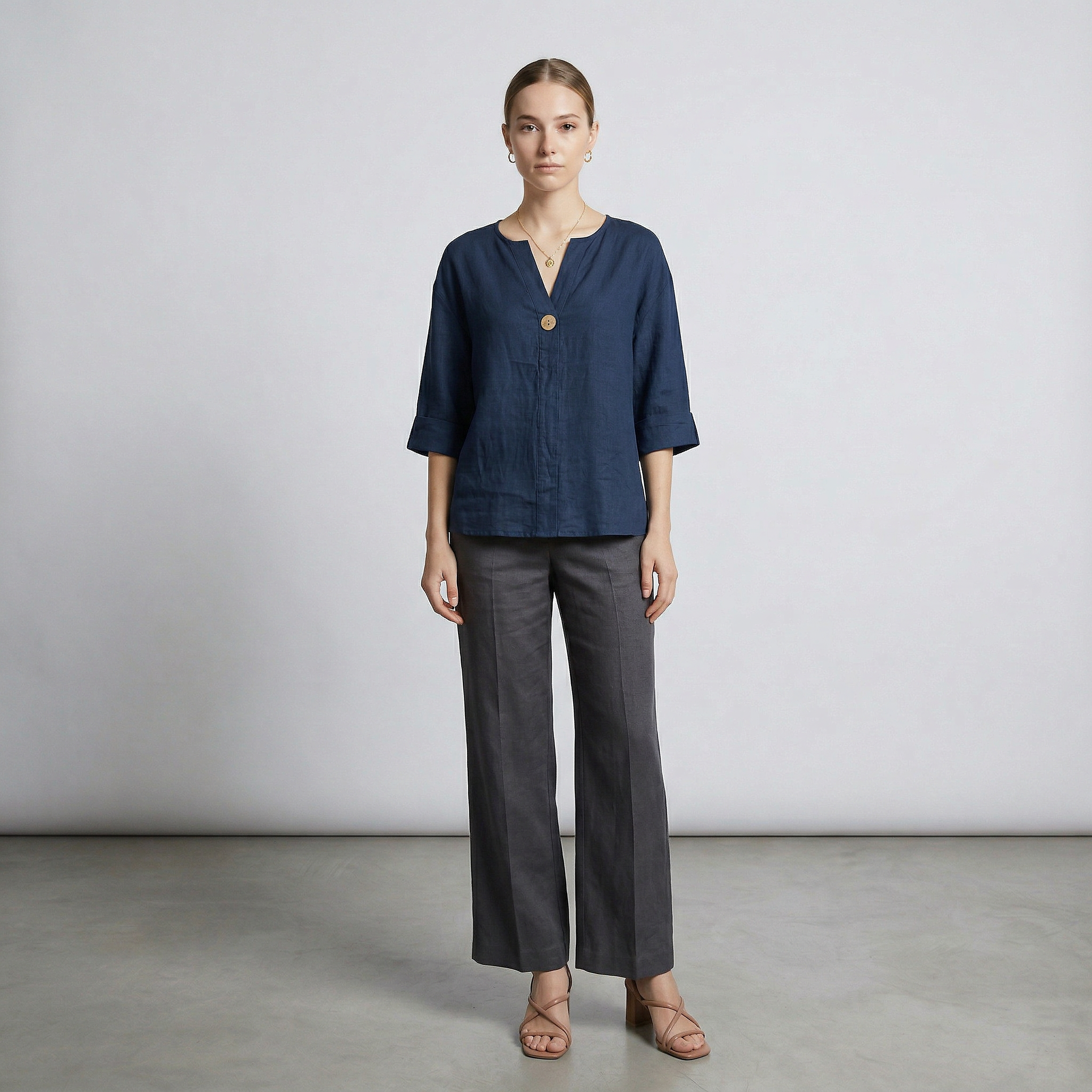 Zamma | Blusa de lino