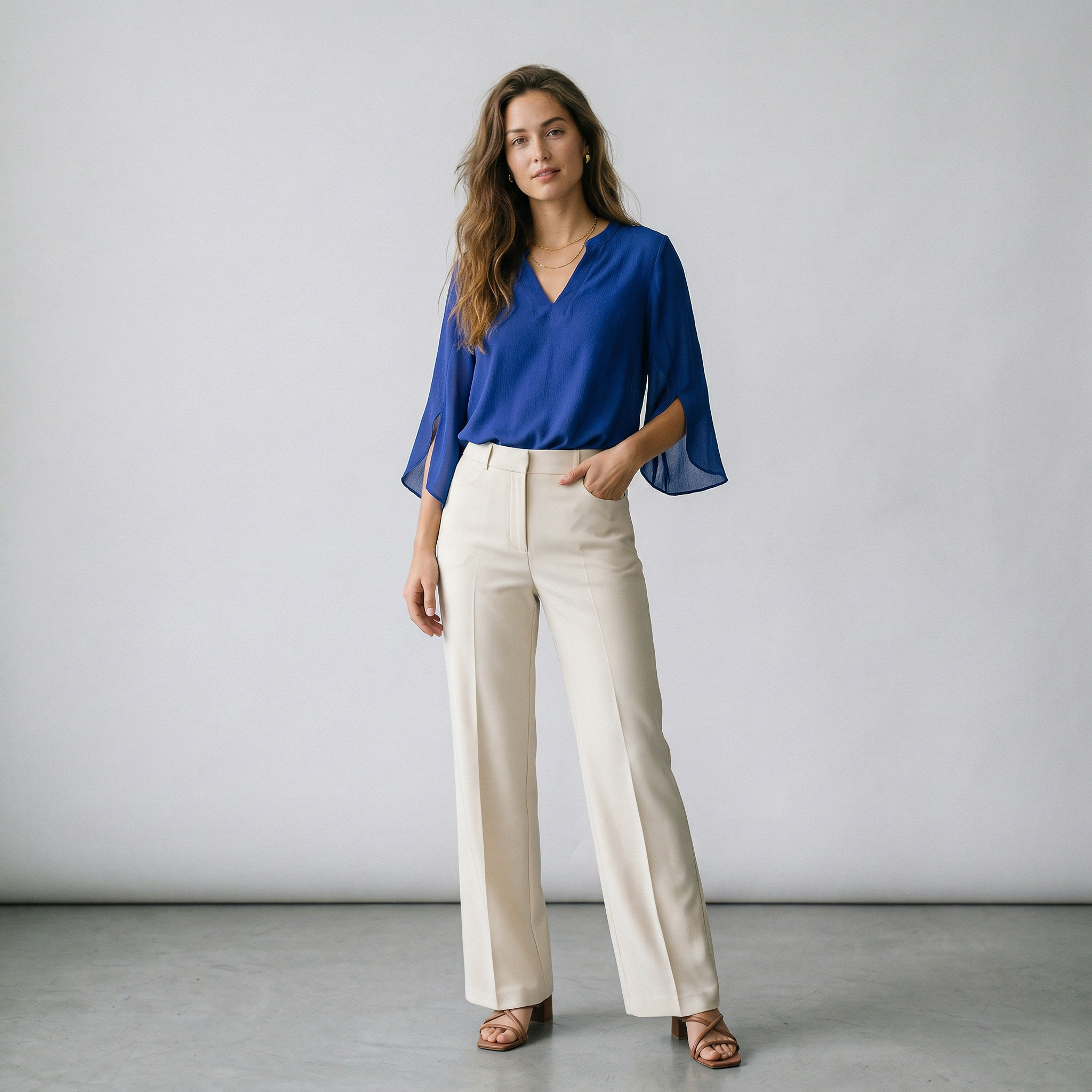 Marina | Blusa elegante y fluida