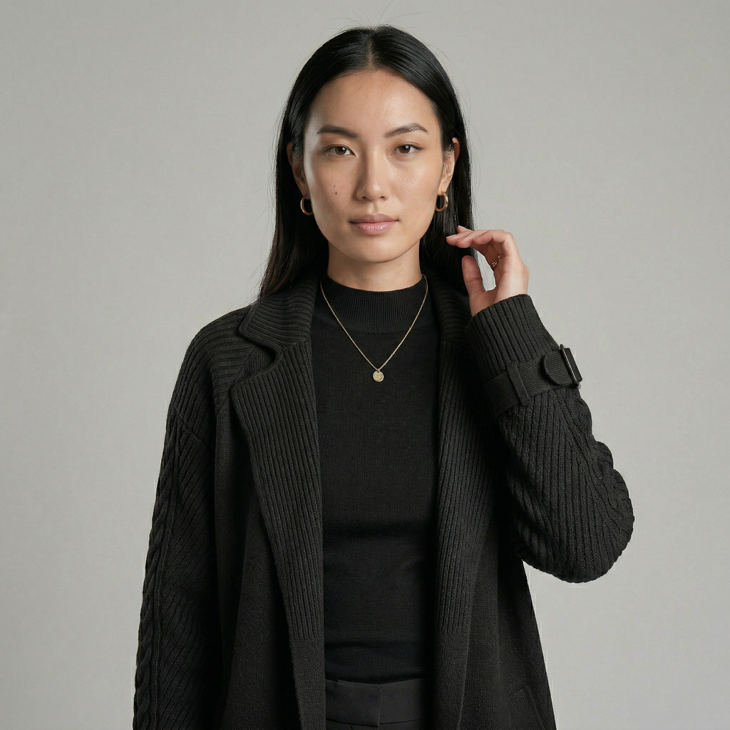 Vanesa | Abrigo cruzado elegante