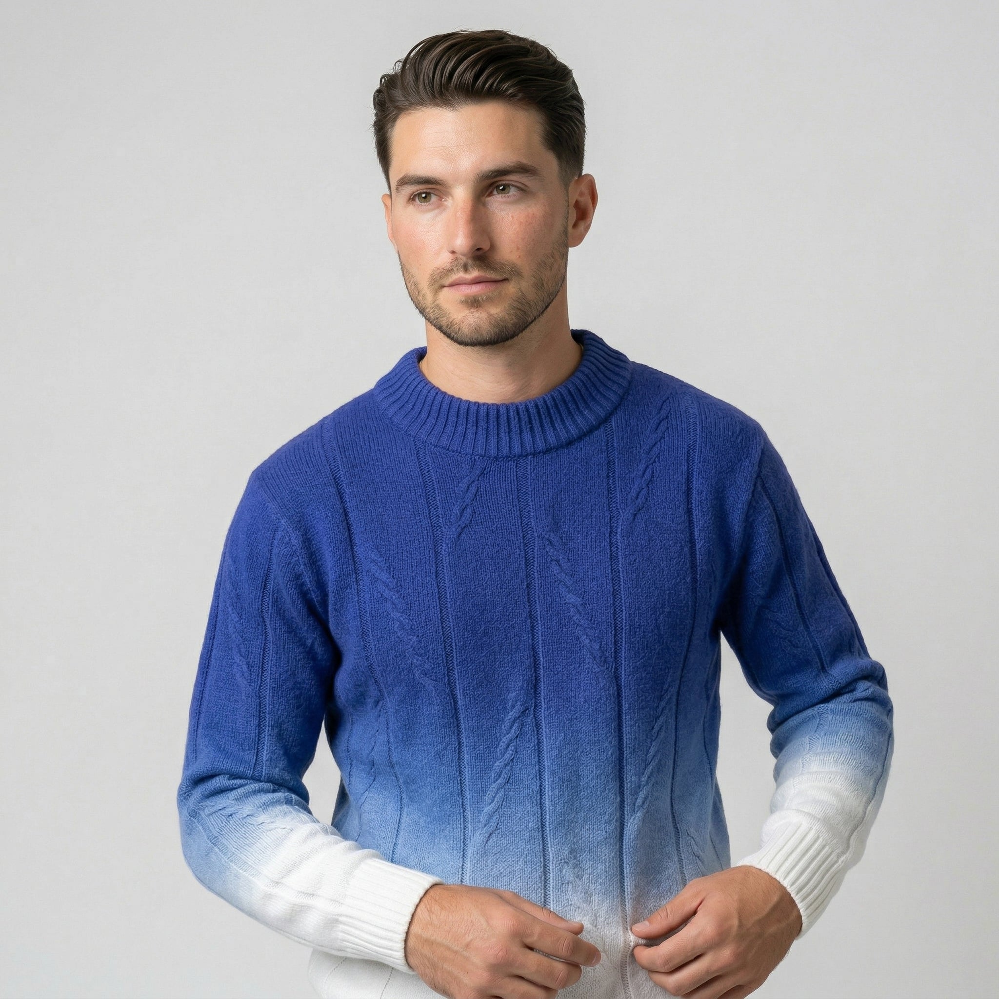 Carlo | Jersey de punto con diseño degradado