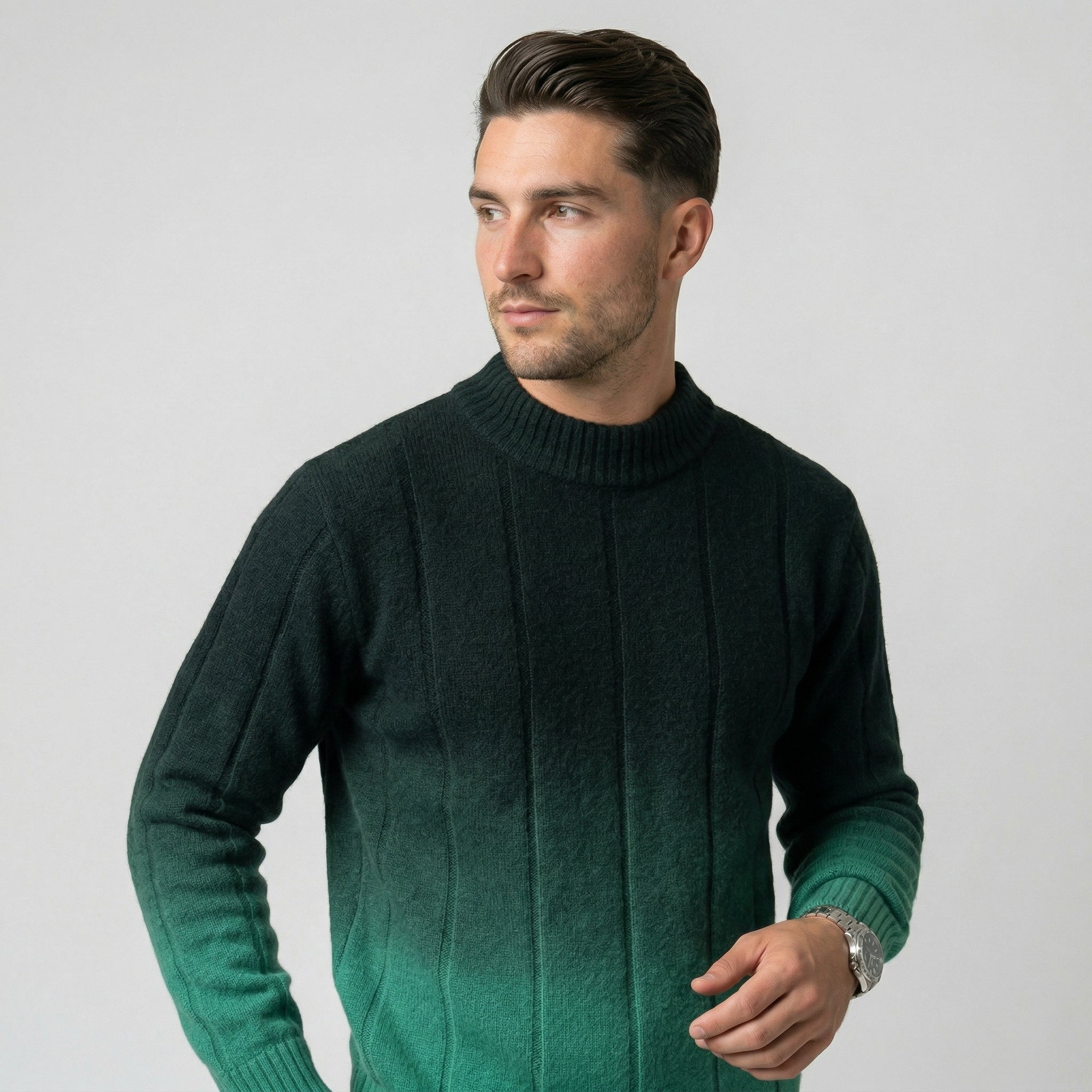 Carlo | Jersey de punto con diseño degradado