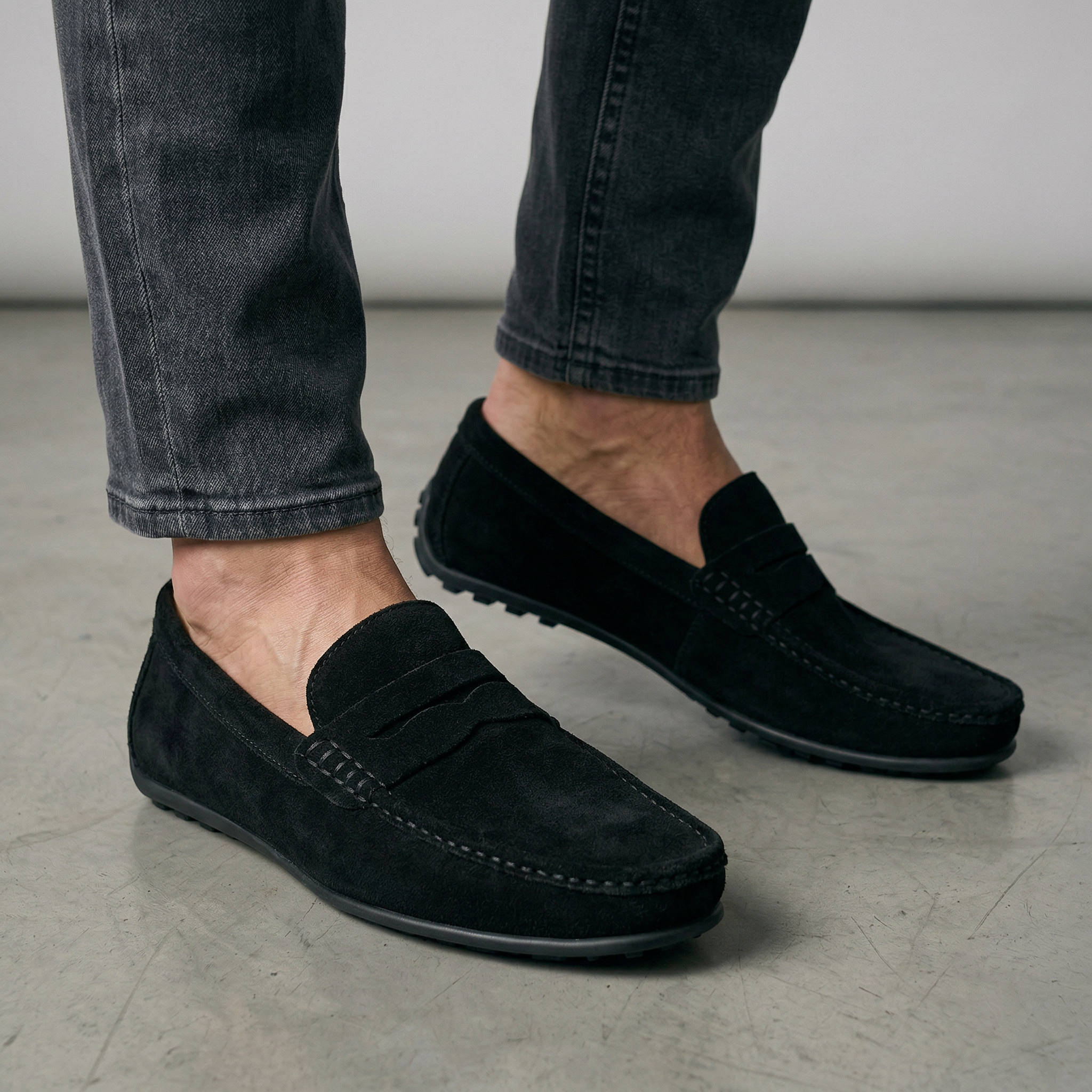Lorenzo | Mocasines de ante elegantes