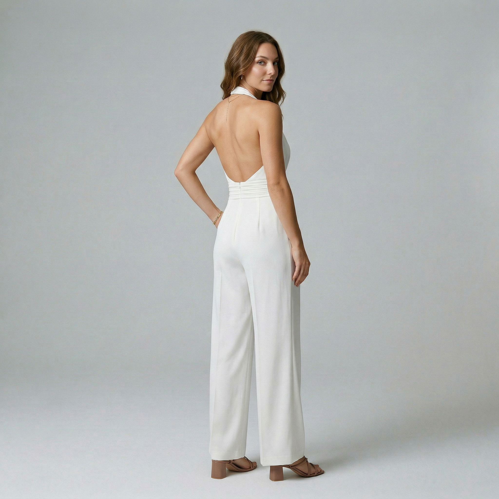 Mirella | Mono elegante de pierna amplia