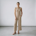 Vivara | Mono elegante sin mangas de pierna amplia