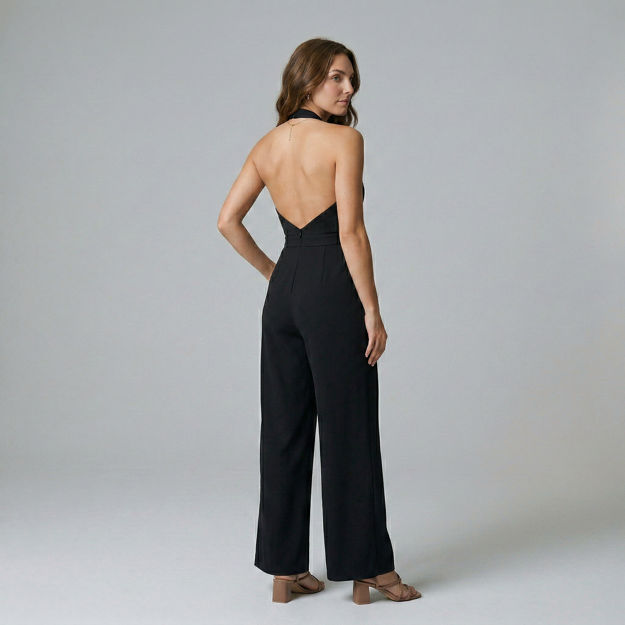 Mirella | Mono elegante de pierna amplia